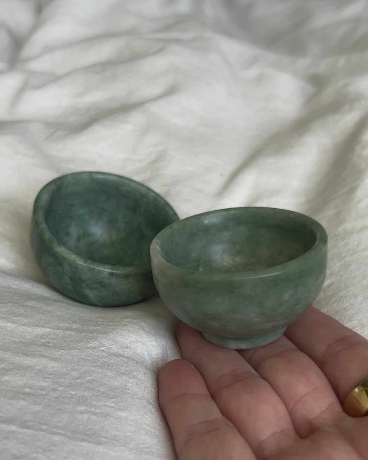 Green Jade Masque Bowl
